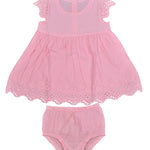 Pink blush color Frock