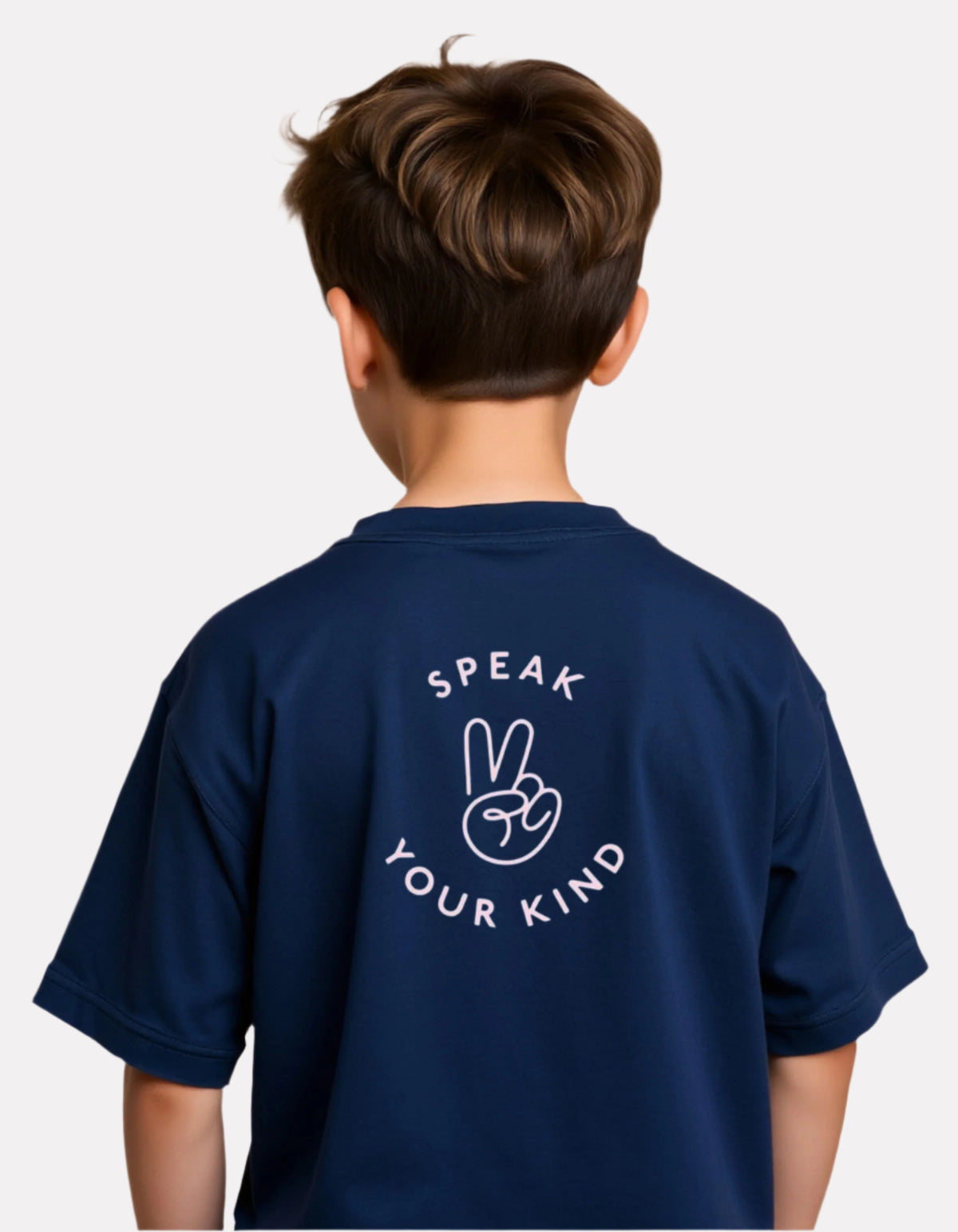 Boys Printed Oversized Cotton T-Shirt