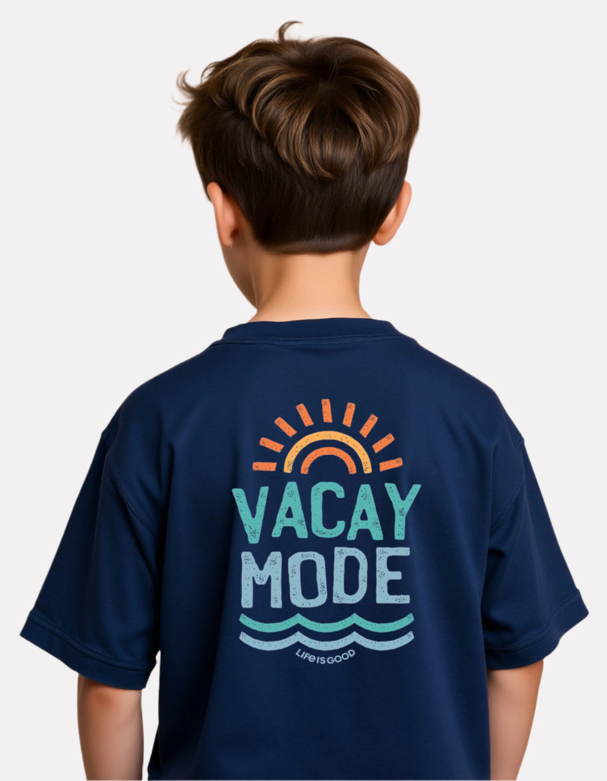 Boys Printed Oversized Cotton T-Shirt