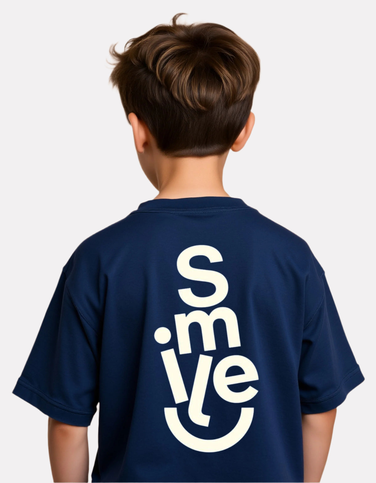 Boys Printed Oversized Cotton T-Shirt