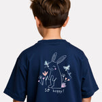 Boys Printed Oversized Cotton T-Shirt