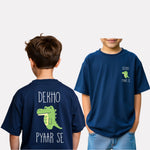 Boys Printed Oversized Cotton T-Shirt