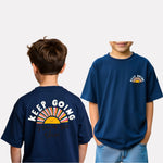 Boys Printed Oversized Cotton T-Shirt