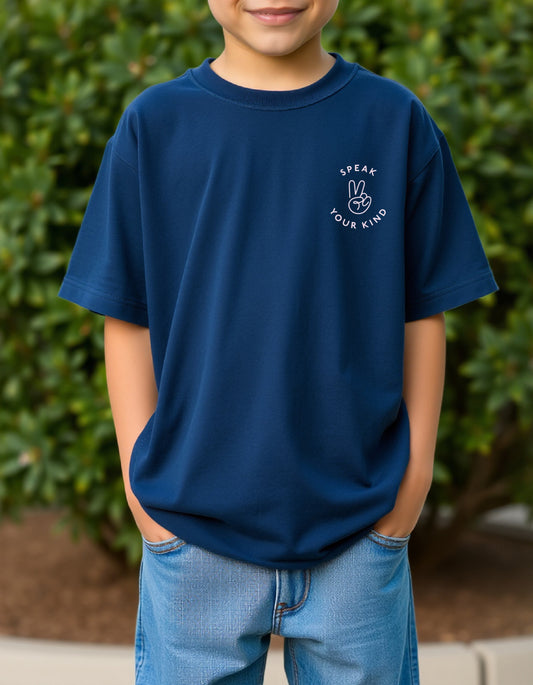 Boys Printed Oversized Cotton T-Shirt