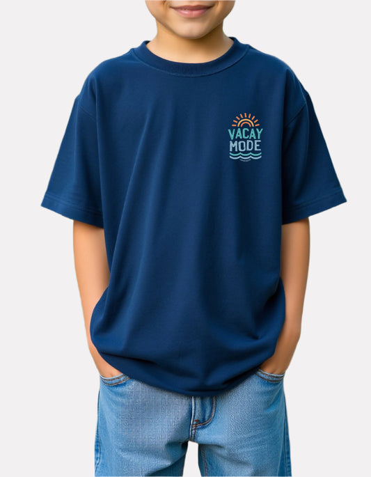 Boys Printed Oversized Cotton T-Shirt