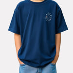 Boys Printed Oversized Cotton T-Shirt