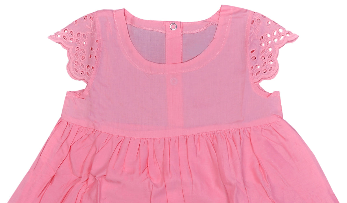 Girls Baby Pink Frock Dress