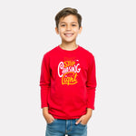 Minimalist Boys Cotton Full Sleeve T-Shirt
