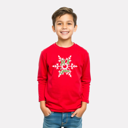 Minimalist Boys Cotton Full Sleeve T-Shirt