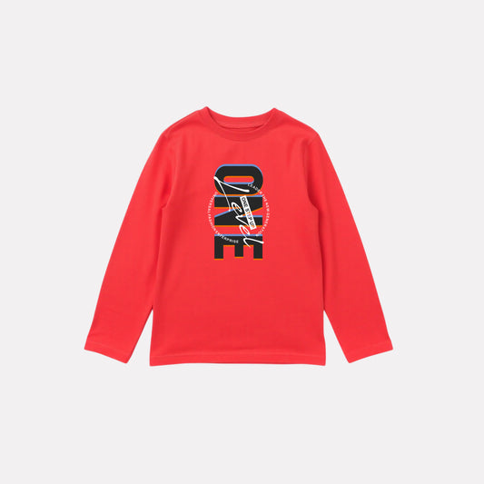 Minimalist Boys Cotton Full Sleeve T-Shirt