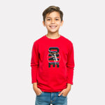Minimalist Boys Cotton Full Sleeve T-Shirt