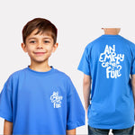 Boys Printed Extended Sleeves Oversized T-shirt
