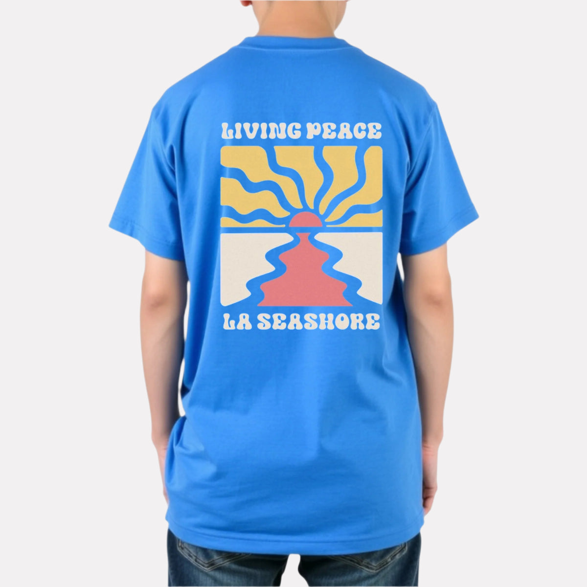 Boys Printed Extended Sleeves Oversized T-shirt