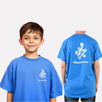 Boys Printed Extended Sleeves Oversized T-shirt