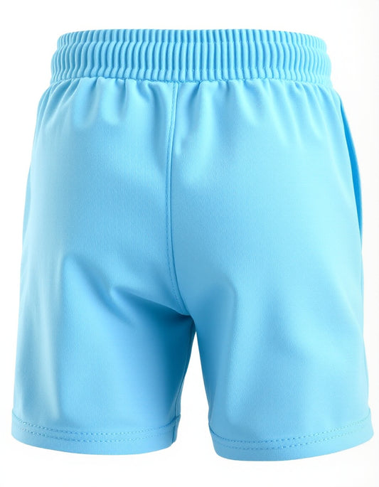 Cotton Regular Fit Casual Shorts (Turquoise Color)