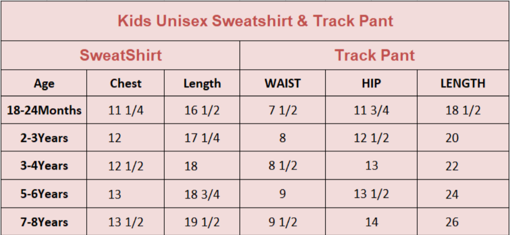 Printed Sweatshirt with Matching Track Pants