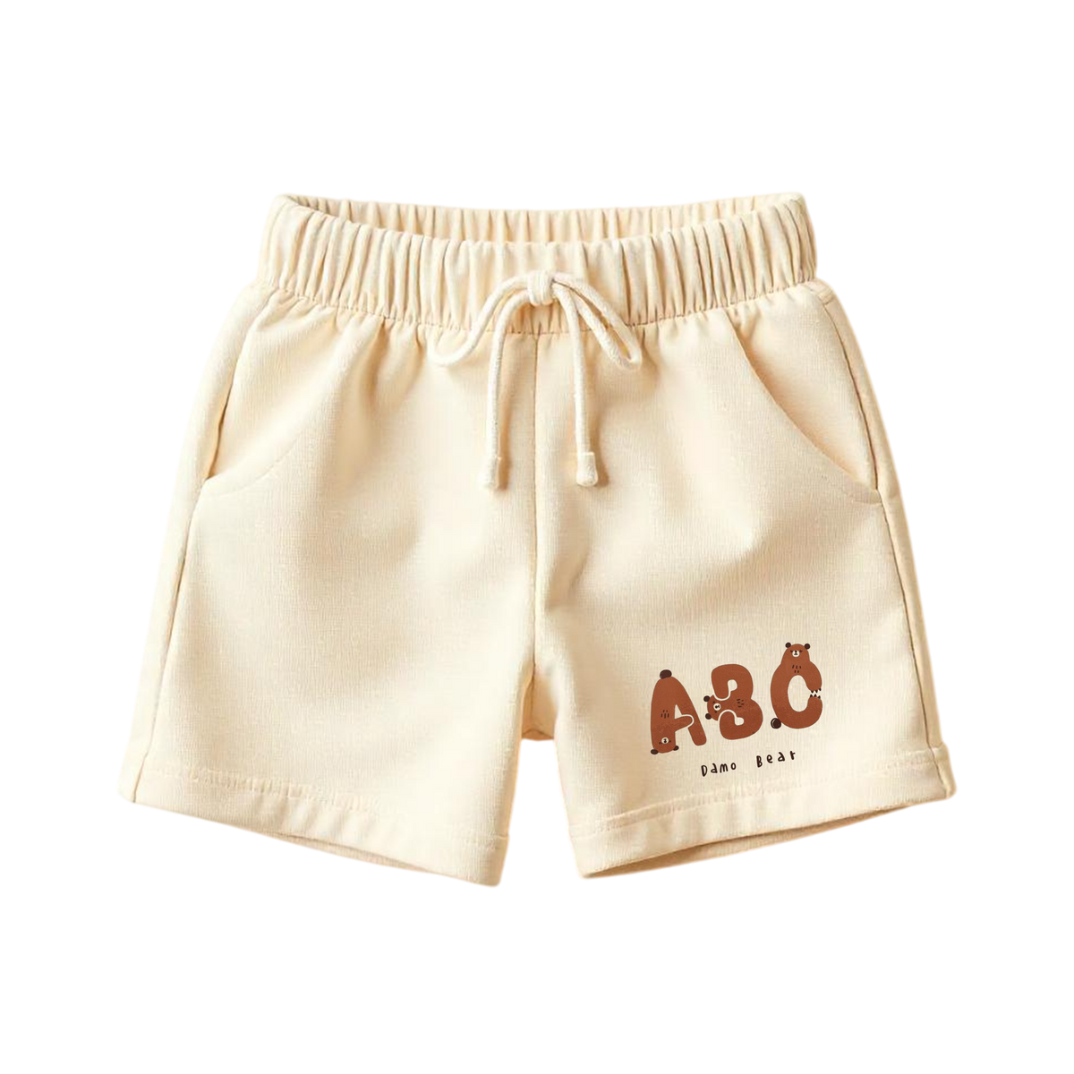 Pack of 2 Girl Regular Fit Cotton Shorts