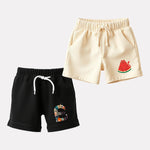 Pack of 2 Boy Regular Fit Cotton Shorts