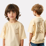 Boys Printed Extended Sleeves Oversized T-shirt