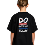 Girls Printed Extended Sleeves Oversized T-Shirt