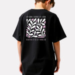 Boys Printed Extended Sleeves Oversized T-shirt