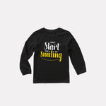 Trendy Full Sleeve Round Neck Printed T-Shirt