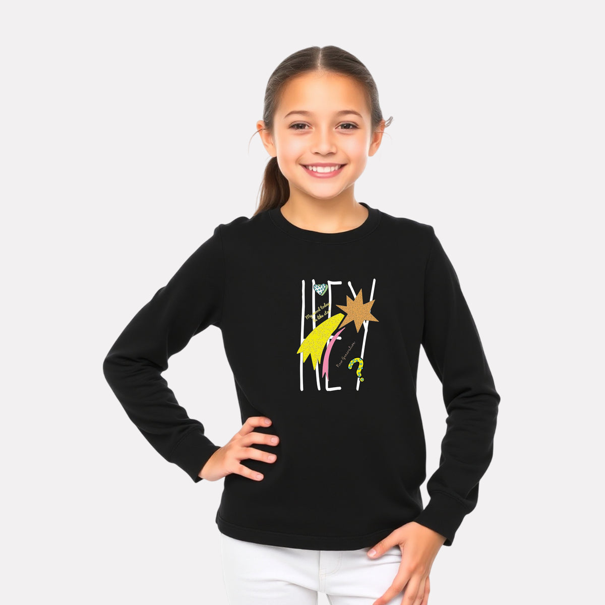Soft & Cozy Full Sleeve Black Cotton T-Shirt