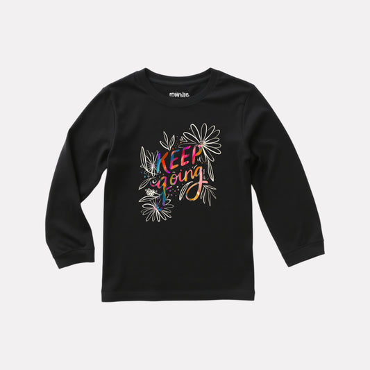 Soft & Cozy Full Sleeve Black Cotton T-Shirt
