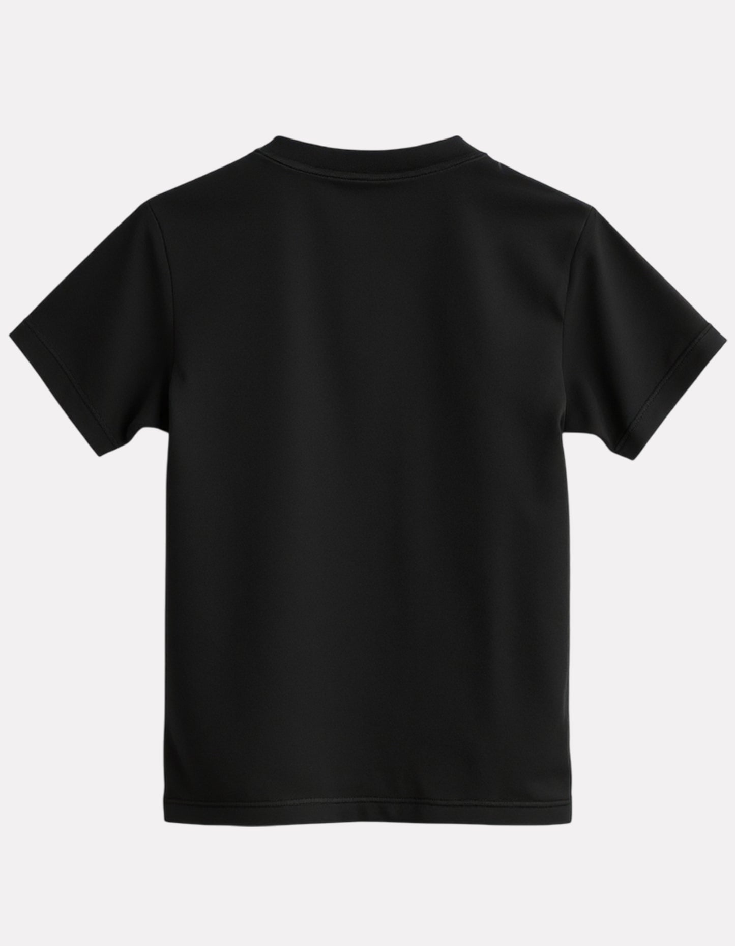 Junior Girls Plain T-Shirt Black Color