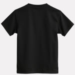 Junior Girls Plain T-Shirt Black Color