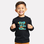 Boy Stylish Cotton Printed Full Sleeve T-Shirt