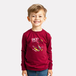 Boy Stylish Cotton Printed Full Sleeve T-Shirt