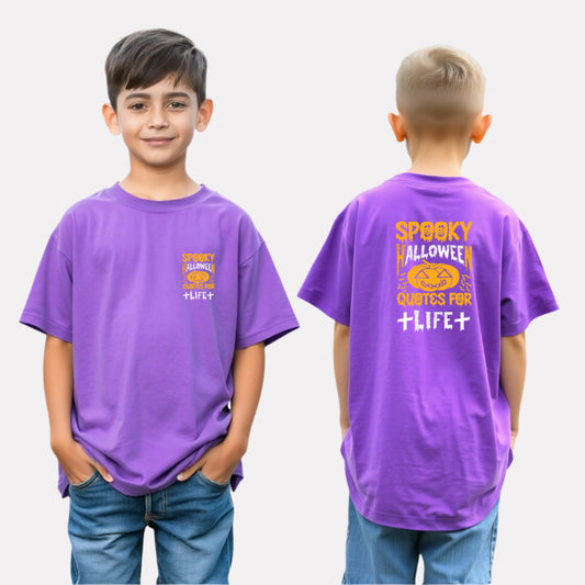 Oversized T-Shirt – Lavender Boys’ Edition