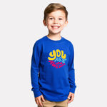 Boy Stylish Cotton  Printed Full Sleeve T-Shirt