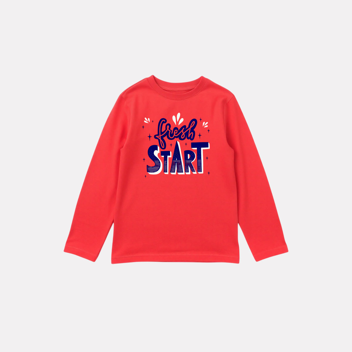 Boy Stylish Cotton Printed Full Sleeve T-Shirt