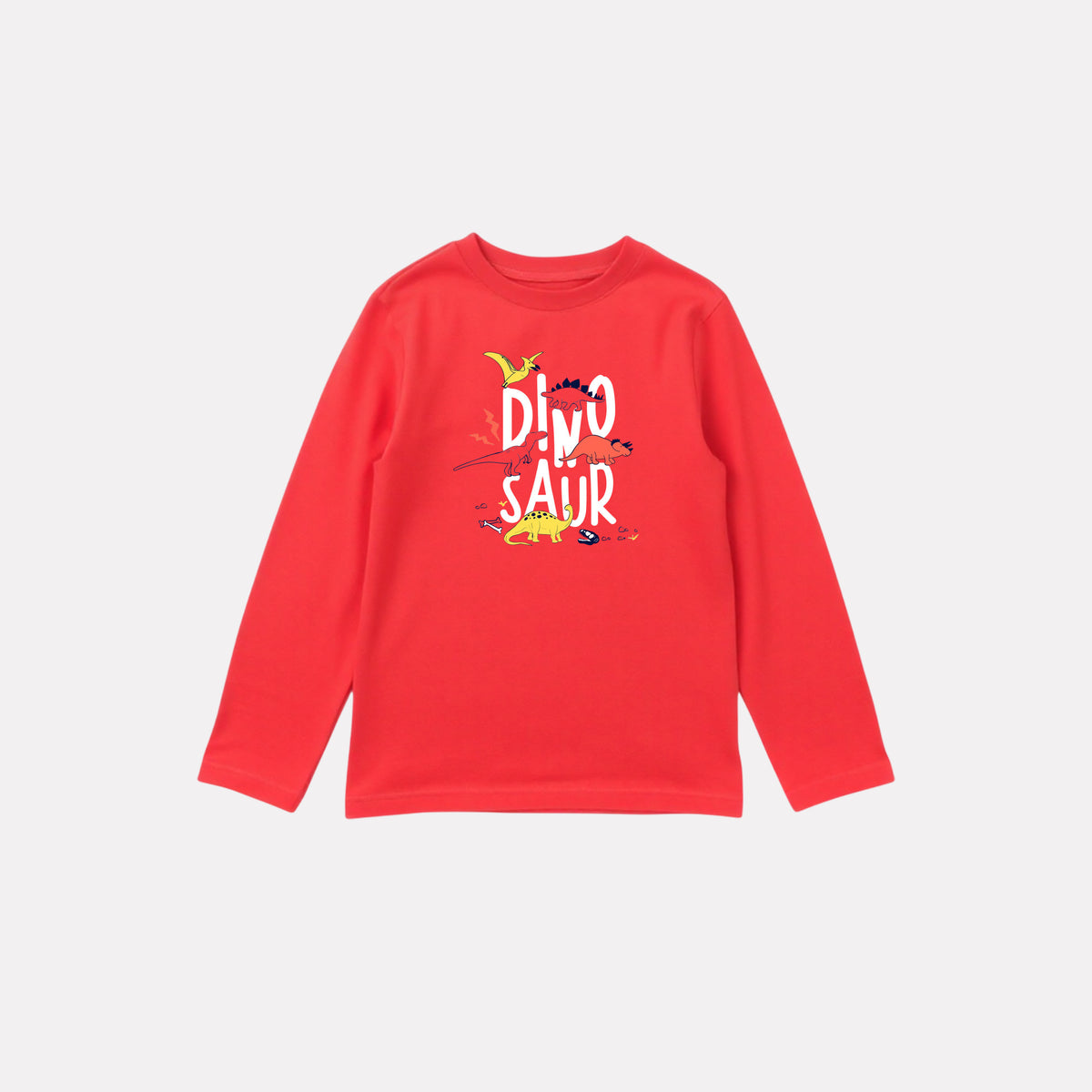 Boy Stylish Cotton Printed Full Sleeve T-Shirt