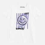Junior Boy Printed White Casual Cotton T-Shirt