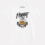 Junior Boy Printed White Casual Cotton T-Shirt
