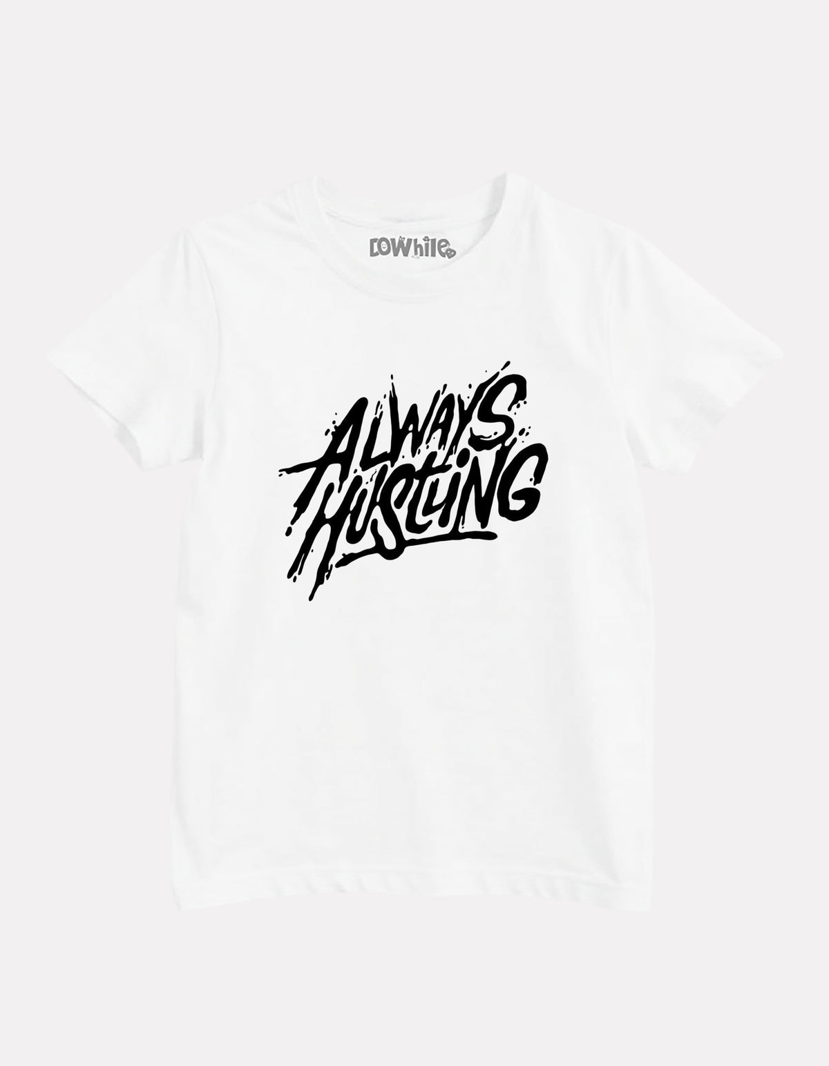 Junior Boy Printed White Casual Cotton T-Shirt