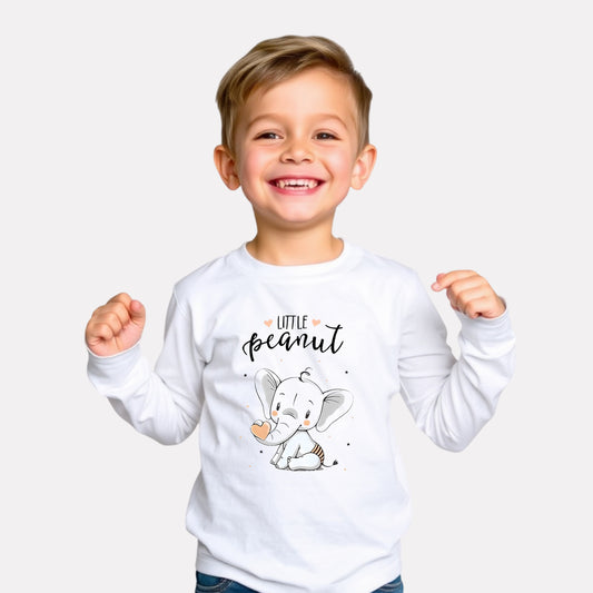 Boy Stylish Cotton Printed Full Sleeve T-Shirt