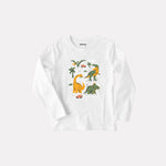 Boy Stylish Cotton Printed Full Sleeve T-Shirt