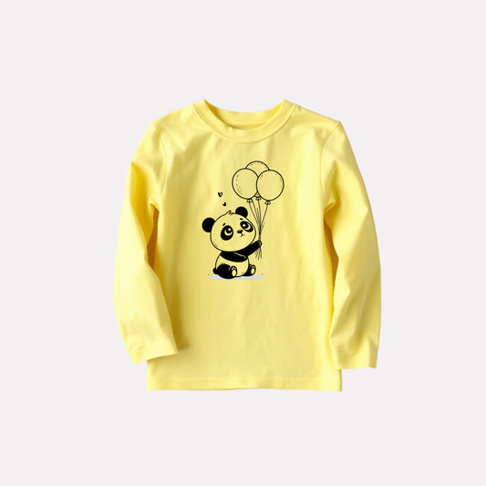 Boy Stylish Cotton Printed Full Sleeve T-Shirt