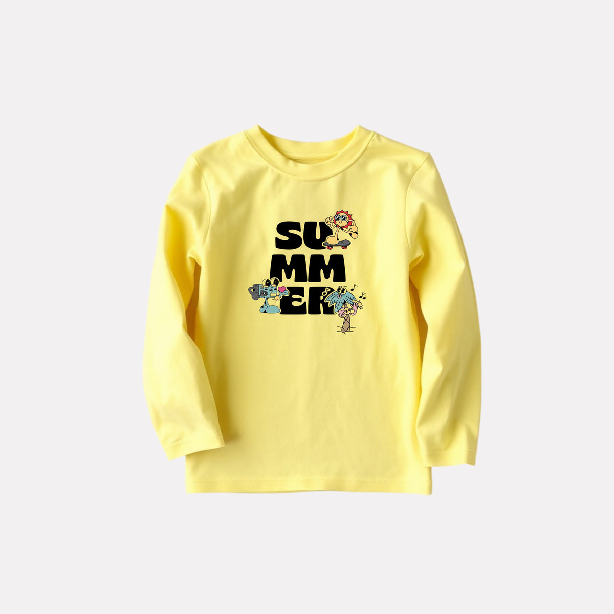Boy Stylish Cotton Printed Full Sleeve T-Shirt