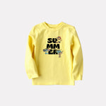 Boy Stylish Cotton Printed Full Sleeve T-Shirt
