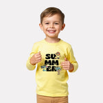 Boy Stylish Cotton Printed Full Sleeve T-Shirt