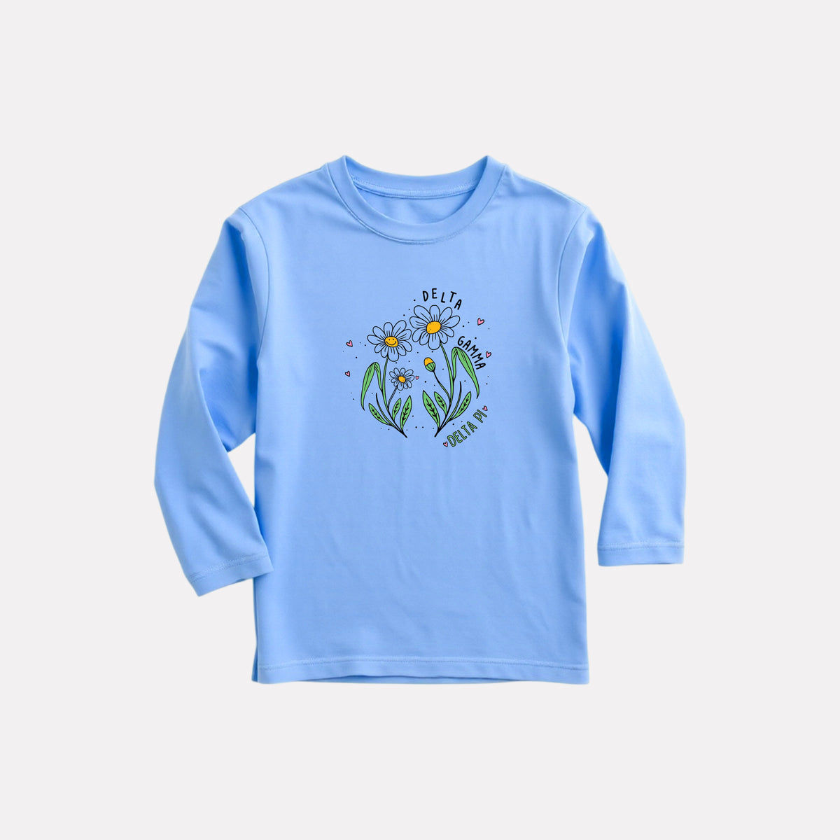 Comfy Round Neck Full Sleeve T-Shirt for Girls