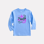 Comfy Round Neck Full Sleeve T-Shirt for Girls