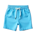 Girls Pack Of 2 Plain Pure Cotton Shorts