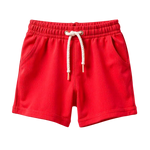 Girls Pack Of 2 Plain Pure Cotton Shorts