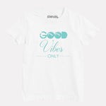 White Printed Casual Cotton T-Shirt for Girls